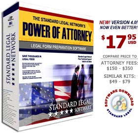 Power of Attorney software from Standard Legal